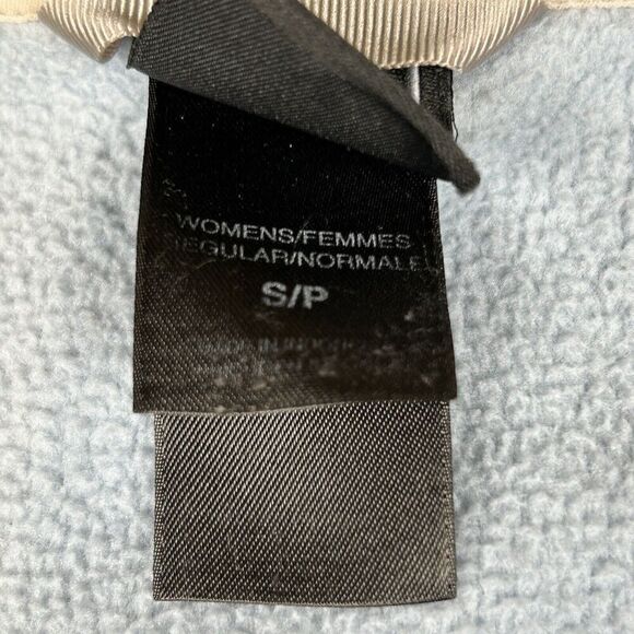 North Face Fleece Jacket Womens Small Gray Full Zip Sweater Outdoors Zip Pocket - Picture 7 of 10